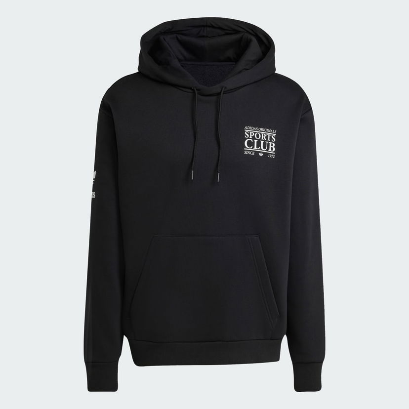 Dukserice adidas Performance Sports Club Graphic Hoodie Crna | JX3058