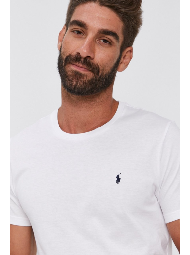 Majica kratkih rukava Polo by Ralph Lauren Cotton T-Shirt Bijela | 714844756004