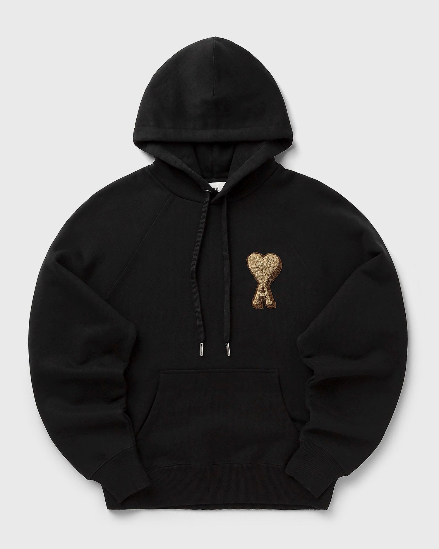 Dukserice AMI Hoodie with Patch Crna | USW770.747-001, 0