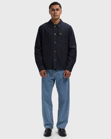 Košulja Fred Perry Fred Perry Brushed Twill Overshirt Tamnoplava | M1723-608, 2