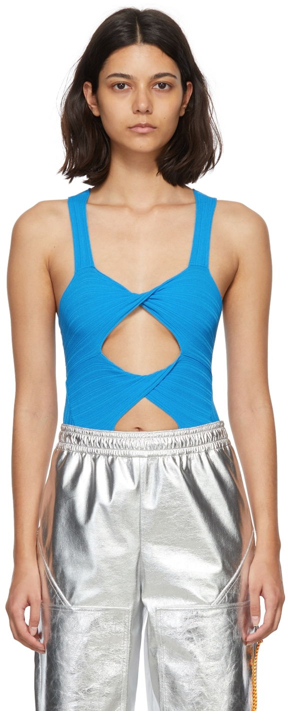 Body Stella McCartney Cutout Bodysuit Plava | 6K00193S2314