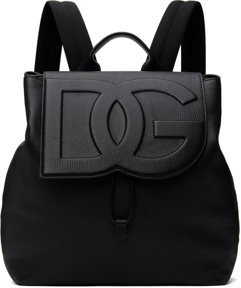 Ruksak Dolce & Gabbana Deerskin Backpack Crna | BM2331A8034