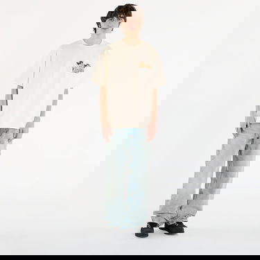 Majica kratkih rukava Pleasures T-Shirt Dynamic Short Sleeve Crewneck Bež | P25F046-ECRU, 3