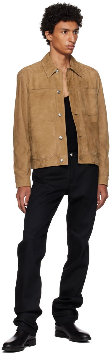Jakna Paul Smith Paul Smith Suede Trucker Jacket Smeđa | M1R-374Y-L00040, 3