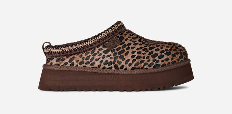 Tenisice i cipele UGG Tazz Caspian Cow Hair Slippers Smeđa | 1178430-BCDR