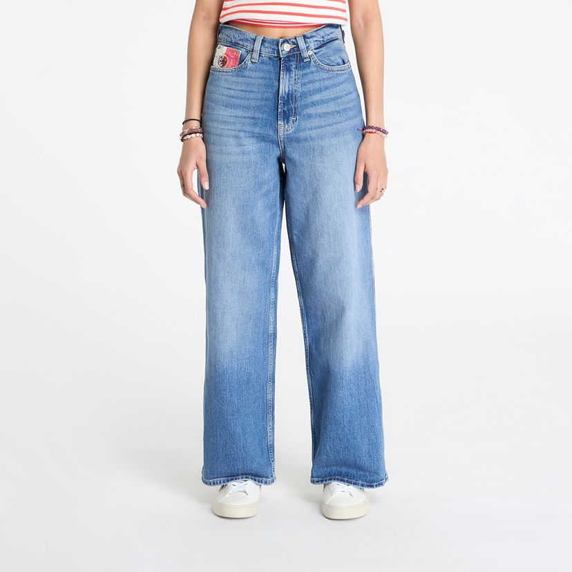 Jeans Tommy Hilfiger Tommy Jeans Claire High Rise Wide Leg Jeans W25/L30 Plava | DW0DW21293 1A5