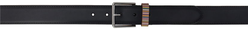 Pojasevi Paul Smith Paul Smith Signature Stripe Keeper Belt Crna | M1A-4950-BMULKE-79