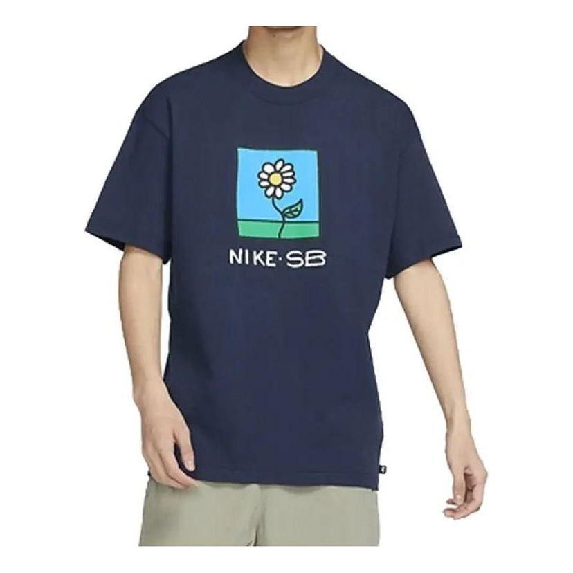 Majica kratkih rukava Nike SB Men's Graphic T-Shirt Plava | FB8139-410