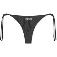 Kupaći kostimi VETEMENTS Logo Bikini Bottom Black Crna | WE64SW301B, 1