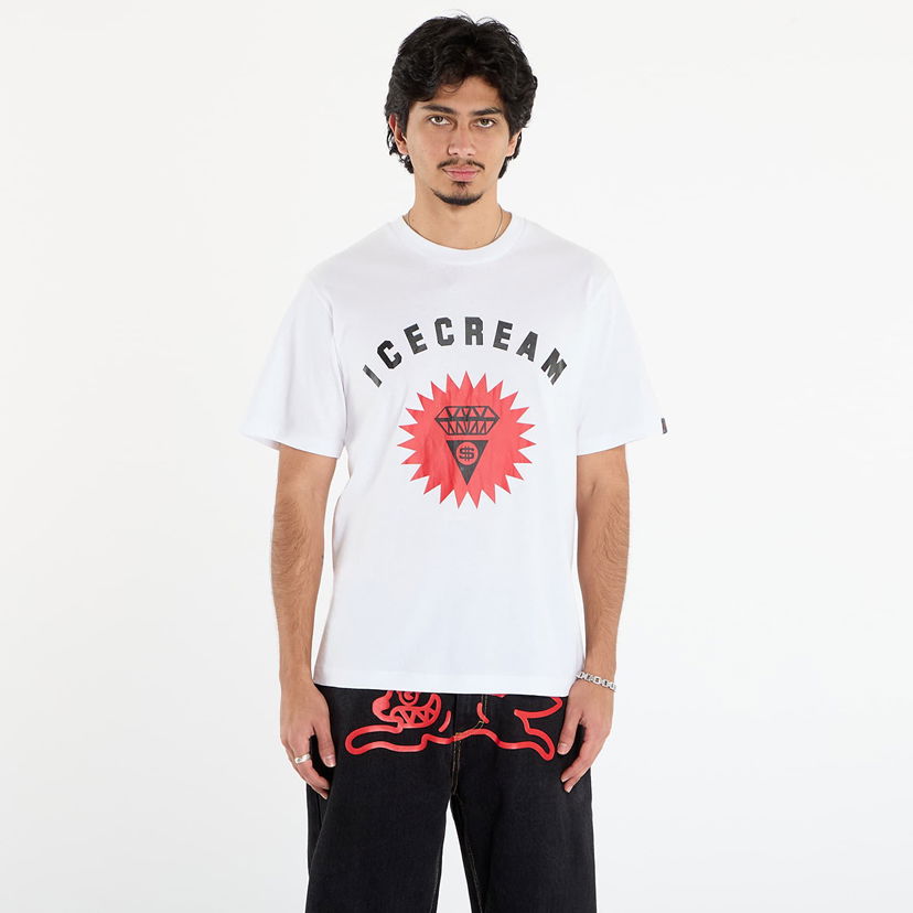 Majica kratkih rukava BILLIONAIRE BOYS CLUB Icecream Signet Logo T-Shirt Bijela | IC25492 White