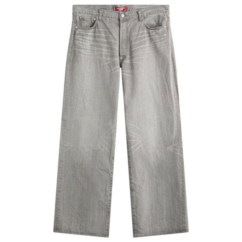 Jeans Junya Watanabe Junya Watanabe MAN x Levis Straight Leg Jeans, Size Small Siva | WO-P203-051-1