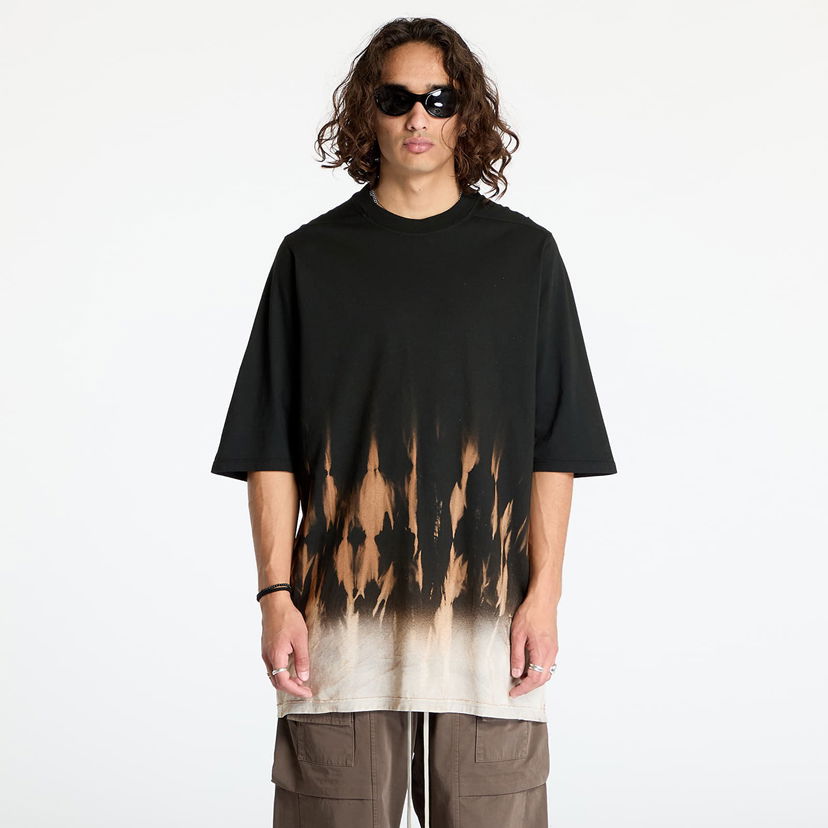 Majica kratkih rukava Rick Owens DRKSHDW Knit - Jumbo Ss T-Shirt Black/ Terra Crna | DU02D2274 RNSUN 0983