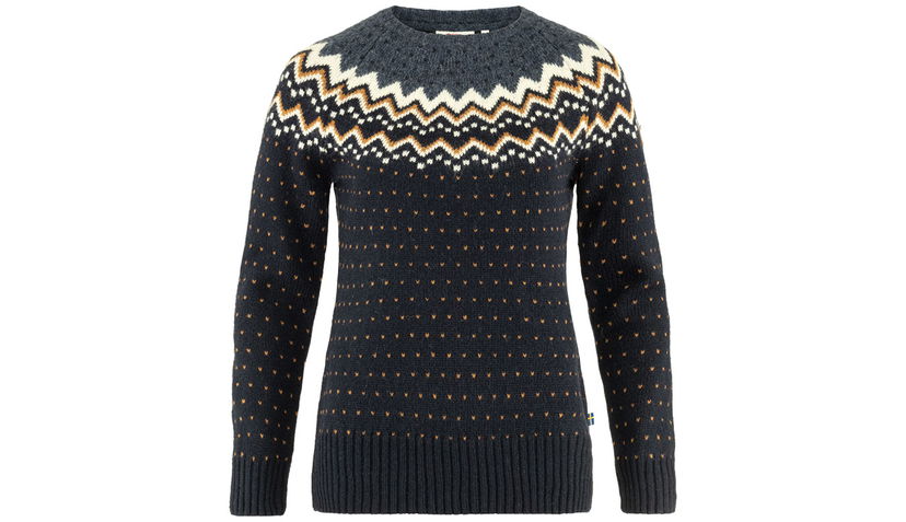 Džemper FJÄLLRÄVEN Övik Knit Fair Isle Sweater Višebojno | F89941-555