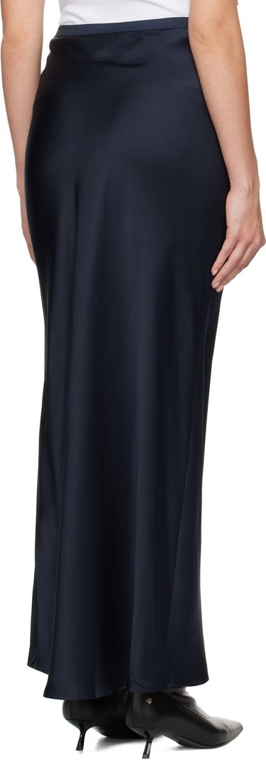 Suknja Anine Bing Anine Bing Maxi Silk Skirt Tamnoplava | A-04-2320-NYA23, 2