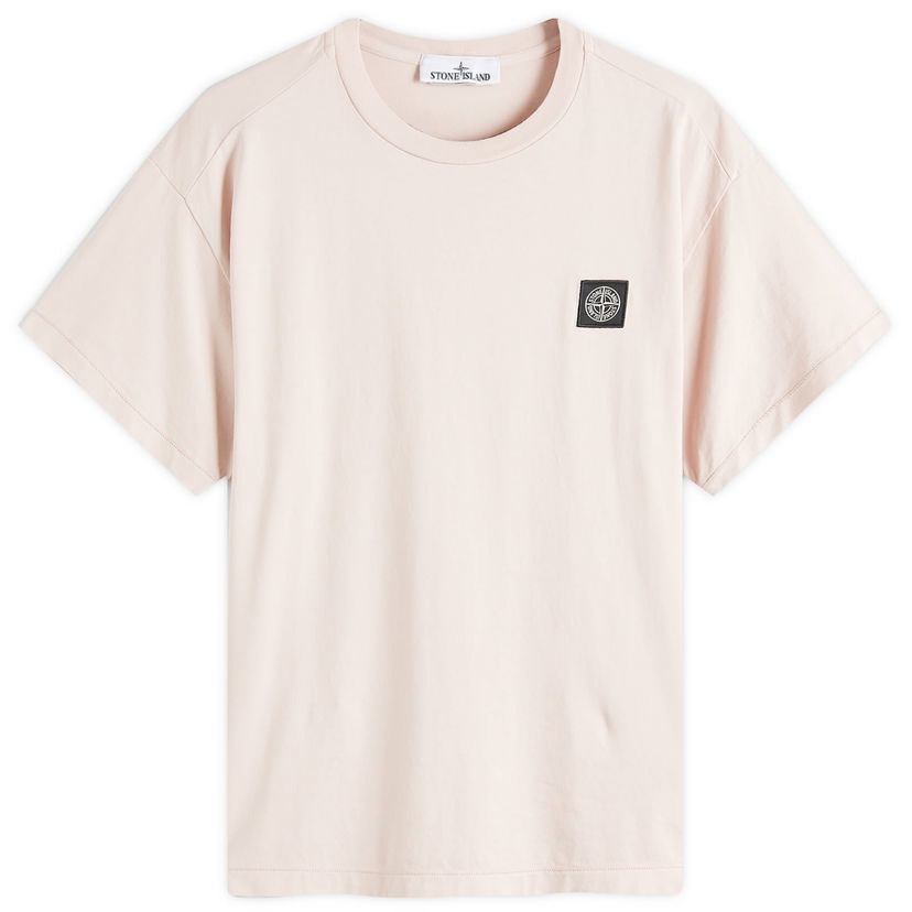 Majica kratkih rukava Stone Island Stone Island Patch Logo T-Shirt, Size Large Ružičasta | K1S152100039-V0082