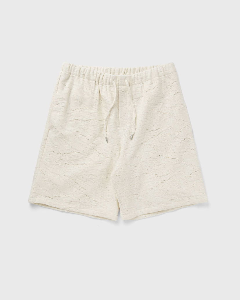 Kratke hlače Arte Antwerp Crochet Knitted Lounge Shorts Bijela | SS25-234SHO-CREAM
