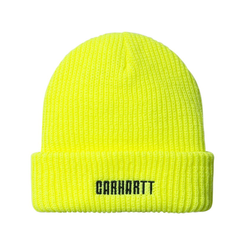 Kapica Carhartt WIP Knit Beanie With Logo Žuta | I034368_2