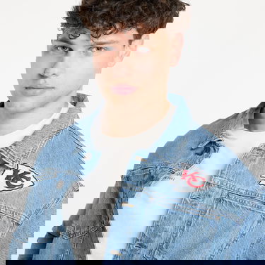 Jakna New Era New Era Kansas City Chiefs Denim Jacket Plava | 60667895, 4