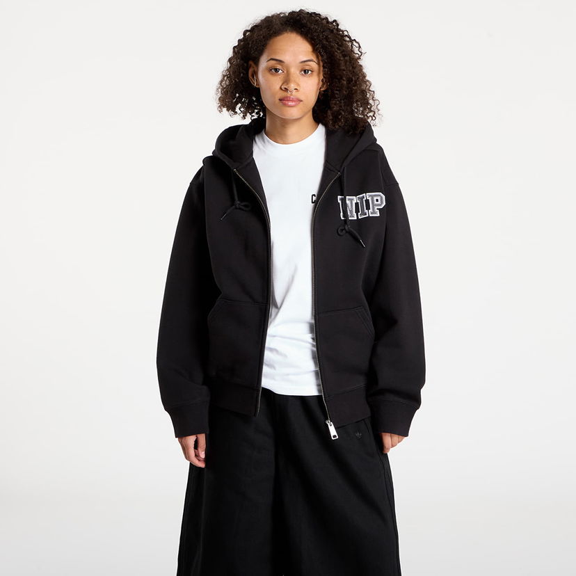 Jakna Carhartt WIP Carhartt WIP Hooded Mini Sweat Jacket Crna | I035619.8906