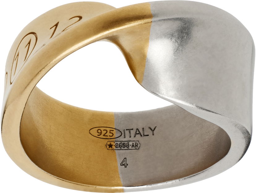 Prsten Maison Margiela Maison Margiela Twisted Ring Višebojno | SM2UQ0031 S12975