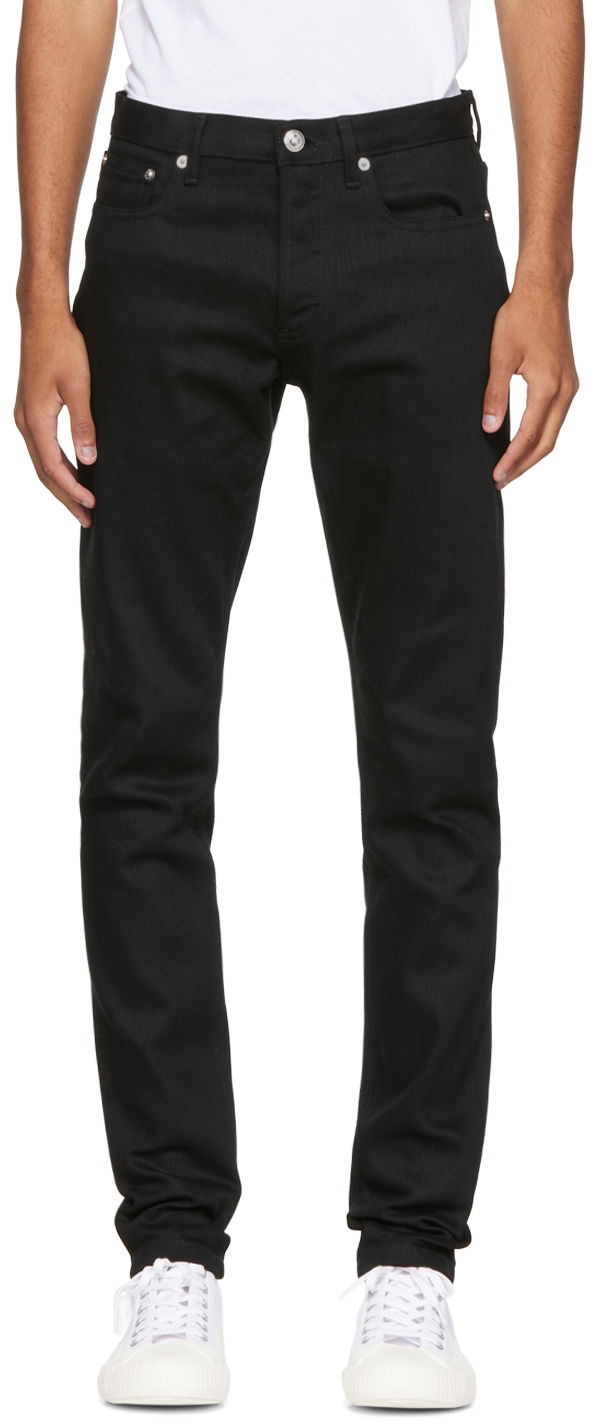 Jeans A.P.C. Petit New Standard Jeans Crna | COZZS-M09047