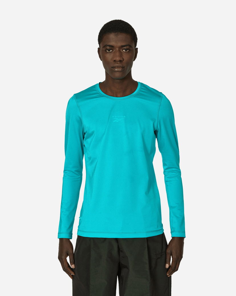 Majica kratkih rukava Reebok Botter Longsleeve T-Shirt Scuba Pop Tirkiz | RMVB004C99FAB0014300