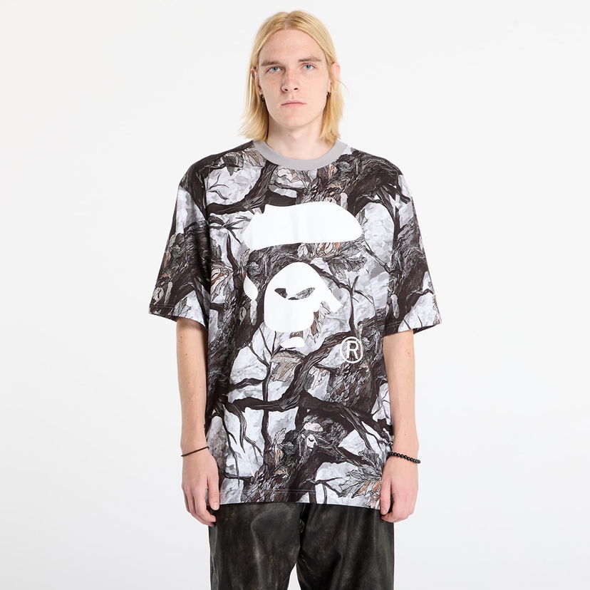 Majica kratkih rukava BAPE Tree Edge Camo Ape Face Relaxed Fit T-Shirt Višebojno | 001CSL801012MWHT