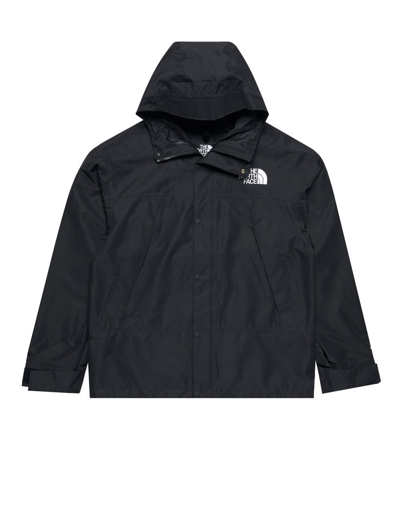 Jakna The North Face Mountain Logo-Print Hooded Jacket Crna | NF0A88XFJK31