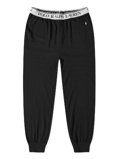 Pidžama Polo by Ralph Lauren Logo Cuffed Jogger Crna | 714899621003