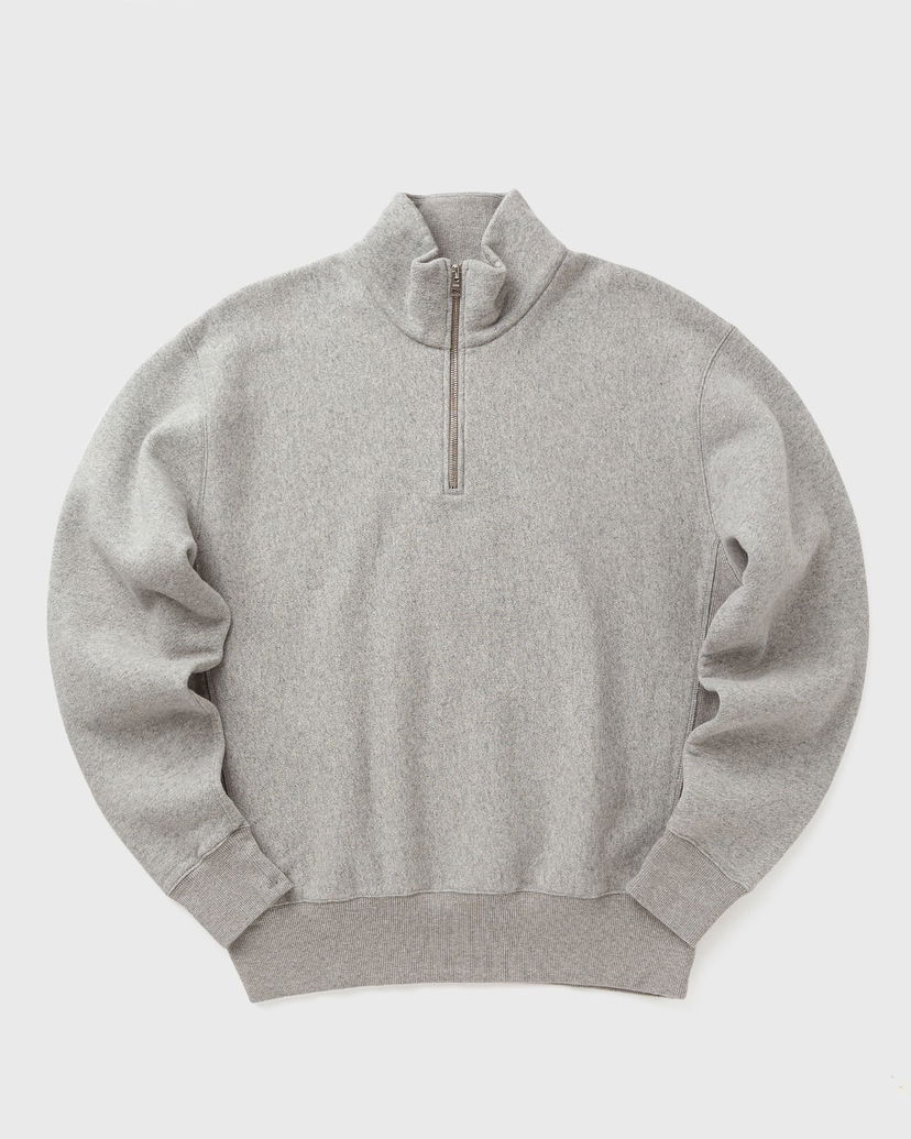 Dukserice NORSE PROJECTS Ketel Relaxed Cotton Wool Half Zip Sweatshirt Siva | N20-1384-1500