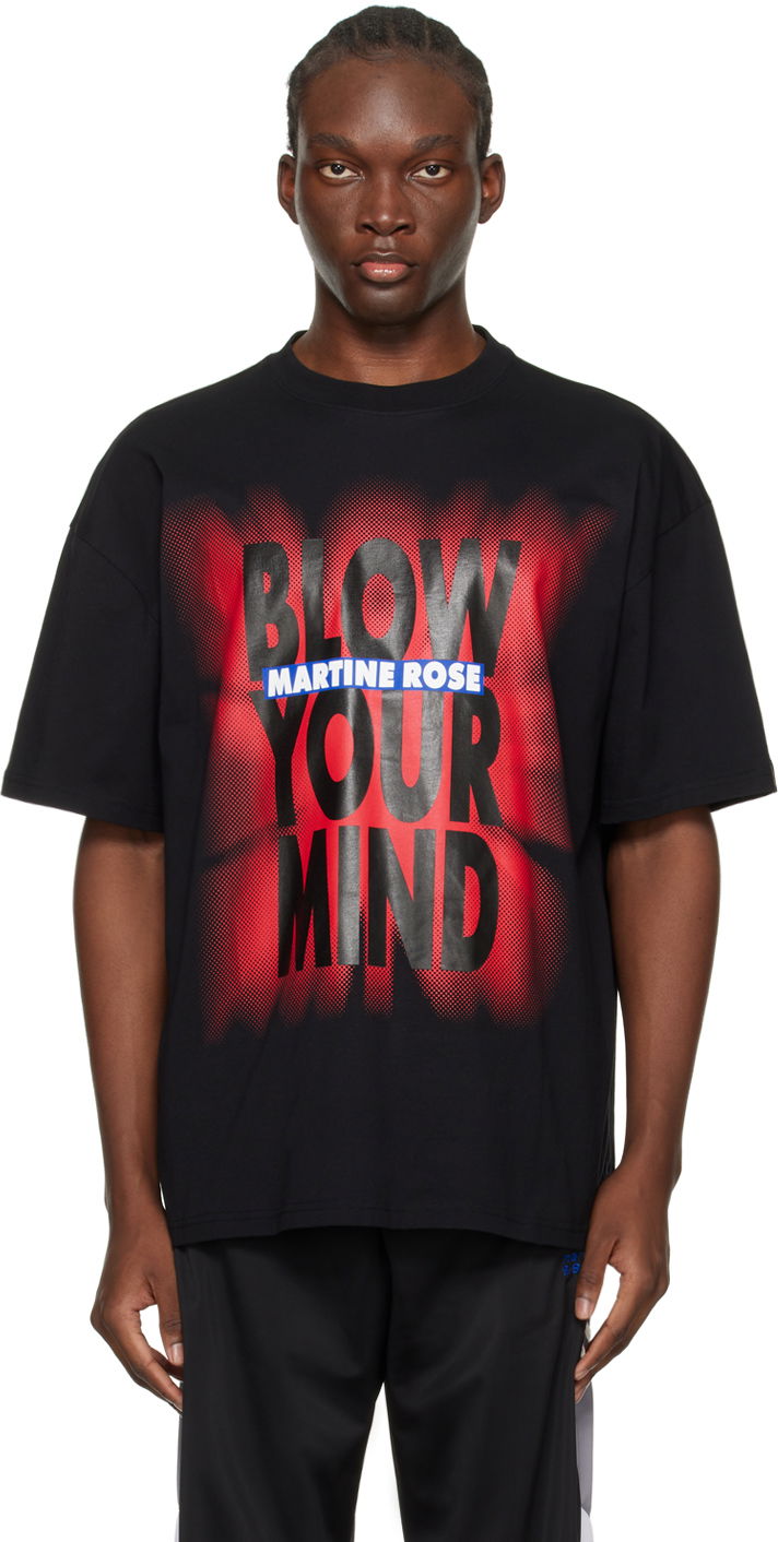 Majica kratkih rukava Martine Rose 'Blow Your Mind' T-Shirt Crna | MRSS24-621A