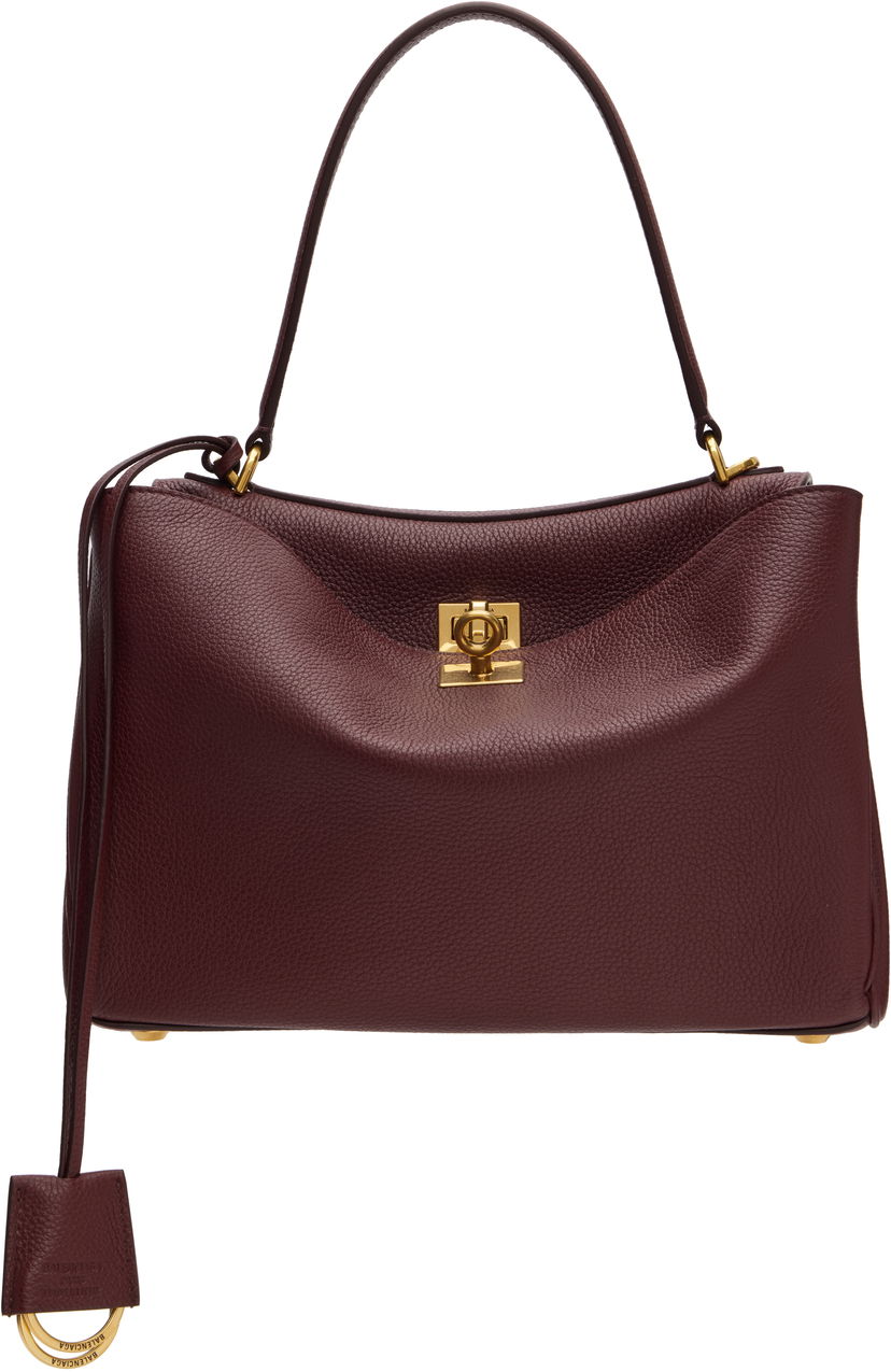 Ručna torbica Balenciaga Balenciaga Rodeo Small Bag Tamnocrvena | 789779 2ABV5
