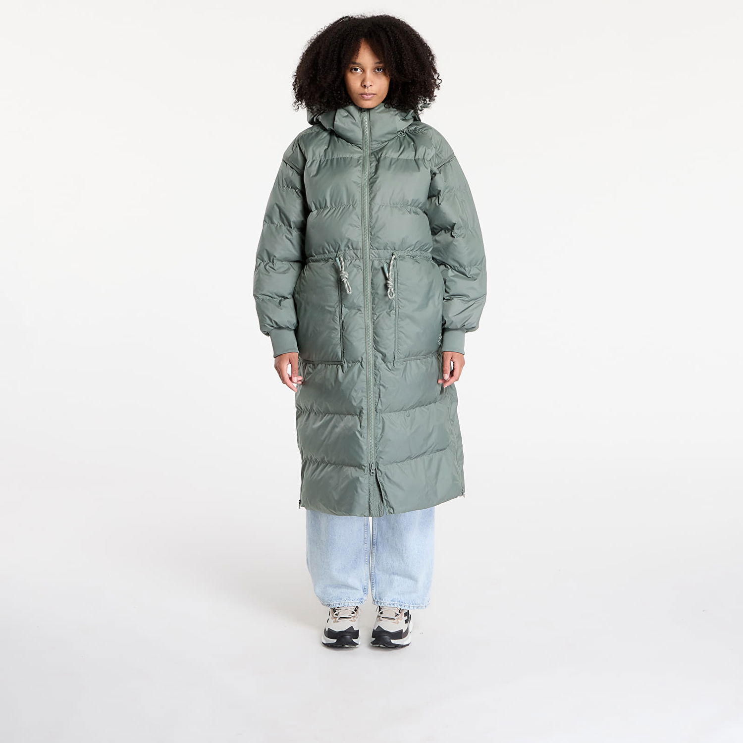 Parka adidas Performance adidas by Stella McCartney Women's Long Padded Winter Jacket Zelena | KA7427, 0
