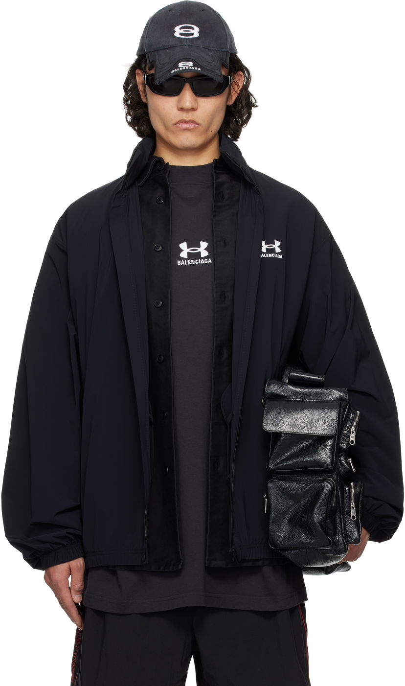 Vjetrovka Balenciaga Under Armour Edition Windbreaker Jacket by Balenciaga Crna | 814127TQO35