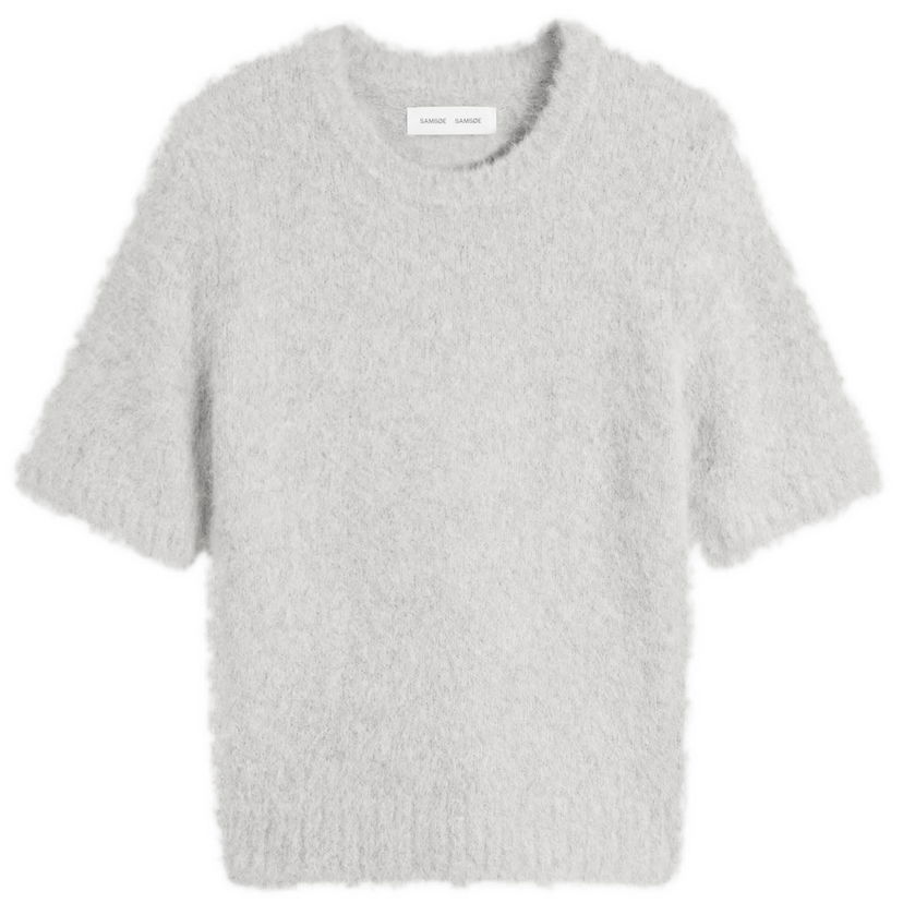 Crop top Samsoe Samsoe Samsøe Samsøe Sajeanne Knit Top Siva | F24400073-CLR000657
