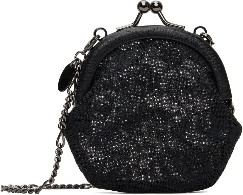 Novčanik Yohji Yamamoto YOHJI YAMAMOTO Clasp Coin Purse Crna | DP-A09-901