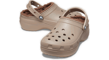 Tenisice i cipele Crocs Platform Lined Clogs Bež | 207938-195, 1