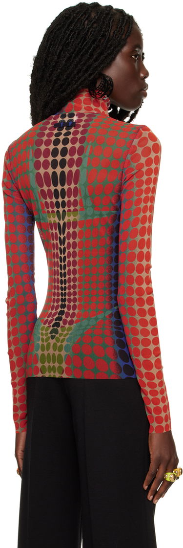 Džemper Jean Paul Gaultier Gaultier Dots Print Turtleneck Top Višebojno | 22/09-U-TO049-T521, 4
