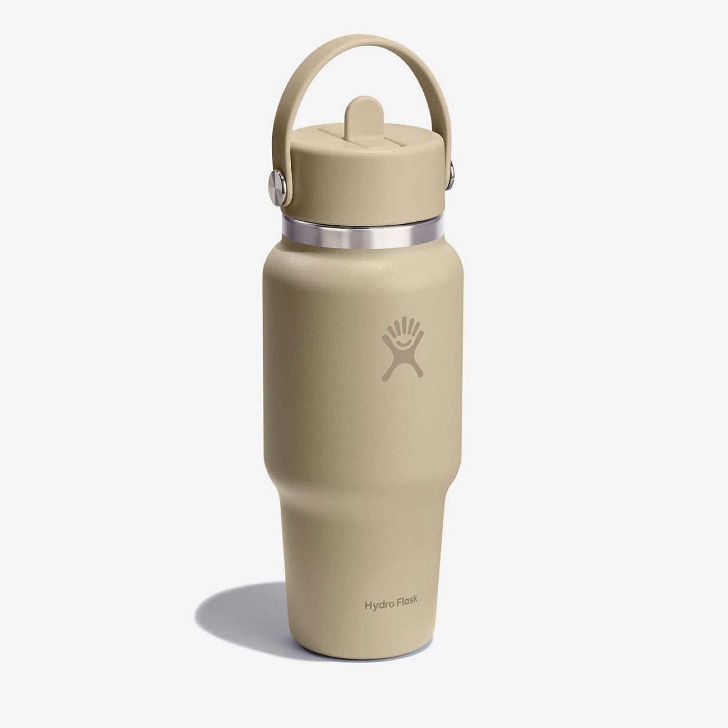 Boca za piće Hydro Flask 709ml Wide Flex Straw Travel Bottle Bež | WT24CFS114, 1