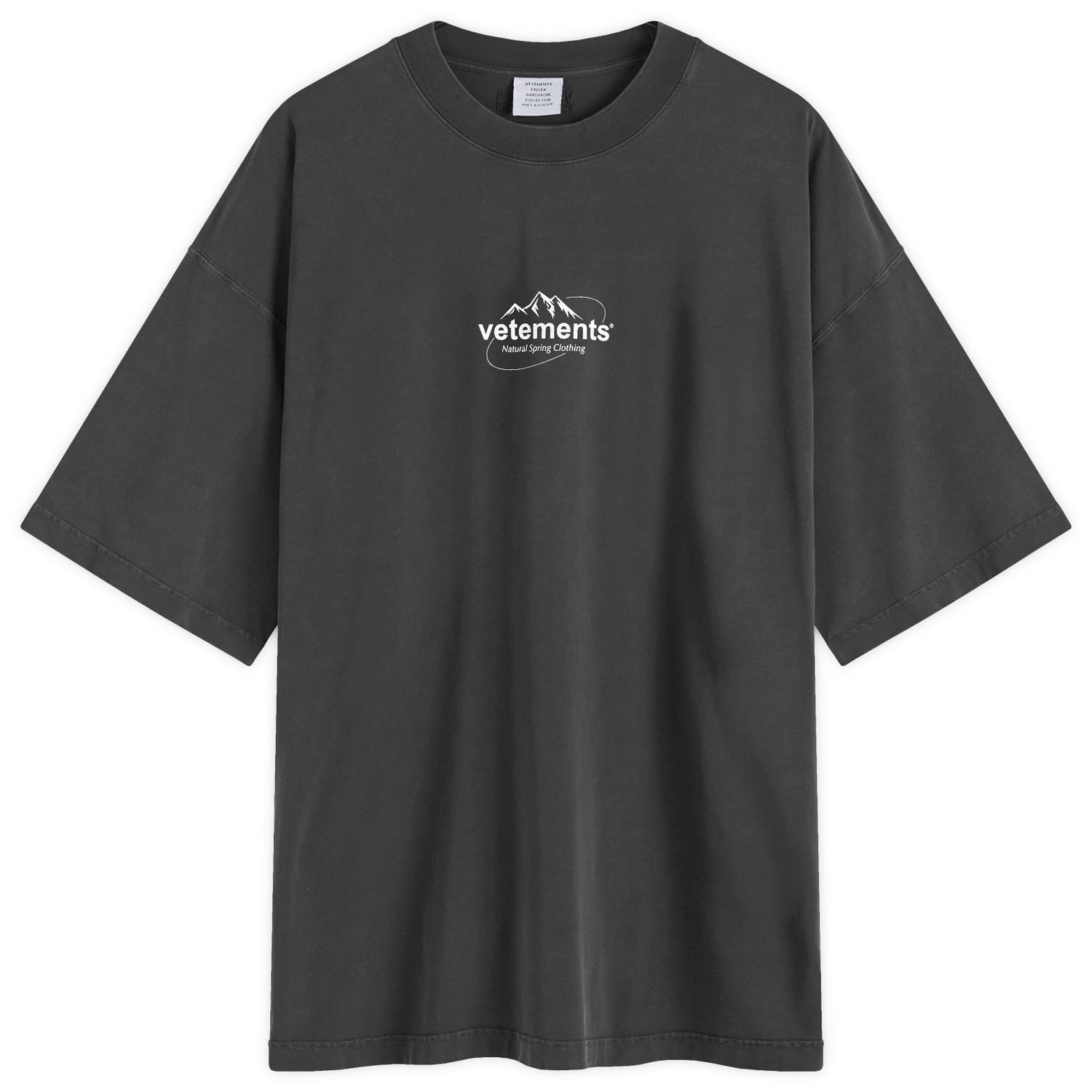 Majica kratkih rukava VETEMENTS Spring Logo T-Shirt Crna | UA65TR680B, 0
