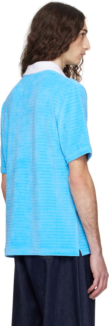 Polo majica Casablanca Casablanca Knit Piqué Polo Plava | MPF25-JTP-243-03, 2