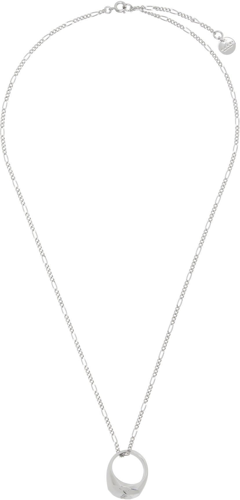 Ogrlica Marni Marni Ring Pendant Necklace Metalik | COZB0131A0 M2000