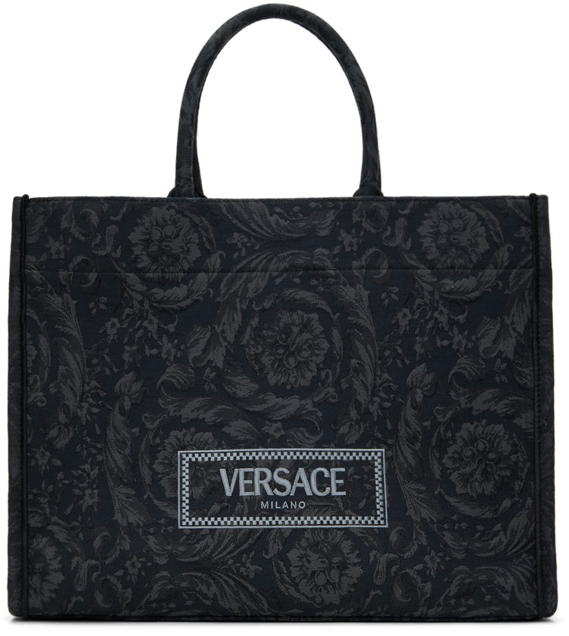 Tote bag Versace Barocco Athena Large Tote Crna | 1013152_1A09741