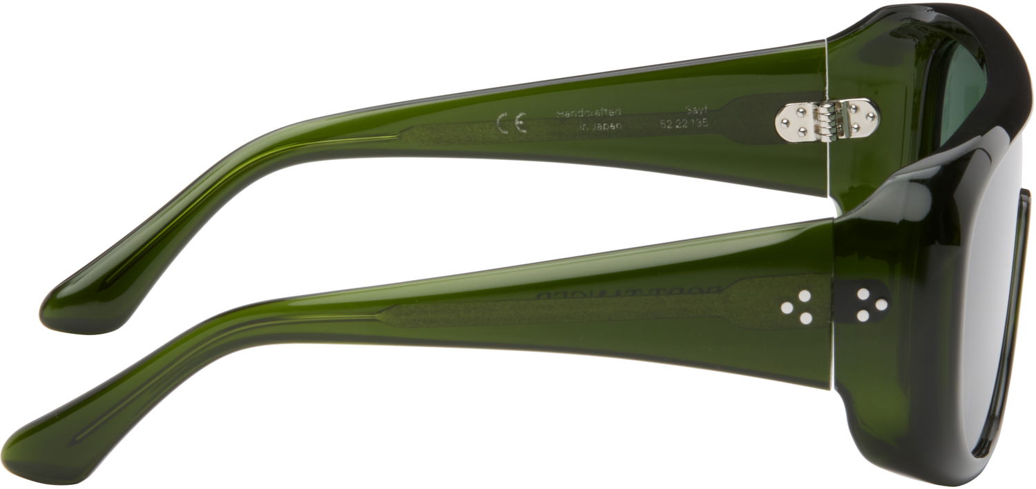 Sunčane naočale Port Tanger Port Tanger Sayf Sunglasses Zelena | SSENSE Exclusive Aviator, 1