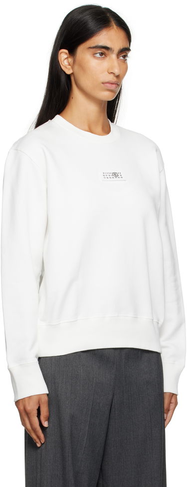 Dukserice Maison Margiela MM6 Maison Margiela Logo Patch Sweatshirt Crna | S52GU0247 M25025, 4