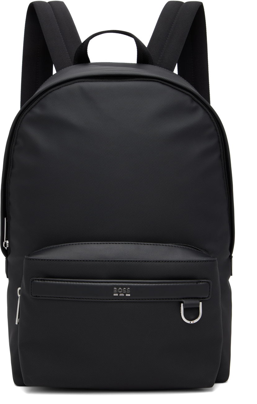 Ruksak BOSS BOSS Smooth & Structured Backpack Crna | 50548779