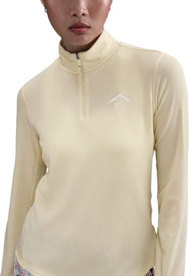 Majica kratkih rukava Nike Trail Quarter-Zip Ribbed Long Sleeve Top Žuta | hj2248-745, 2
