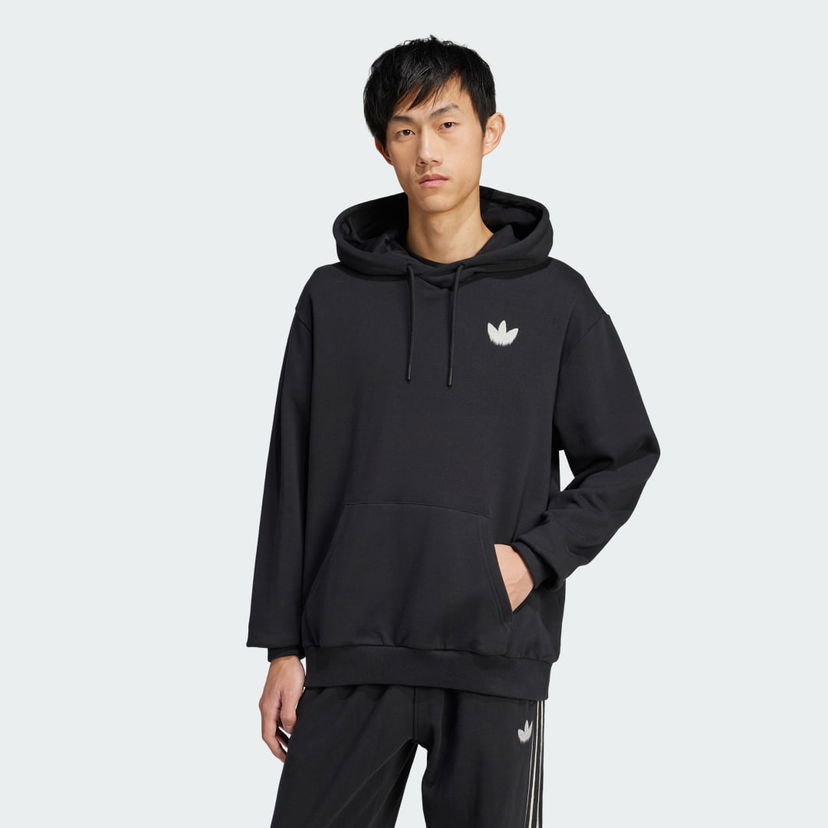 Dukserice adidas Performance Skeleton Hoodie Crna | JI5928