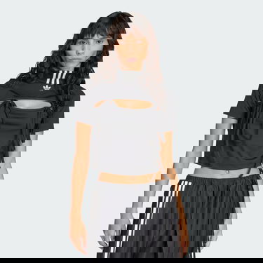 Crop top adidas Performance Cutout Tie Detail Crop Top Crna | JX2537, 0