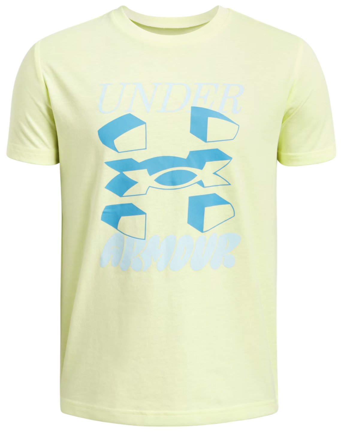 Majica kratkih rukava Under Armour Split Big Logo Short Sleeve T-Shirt Žuta | 1390003-727, 0